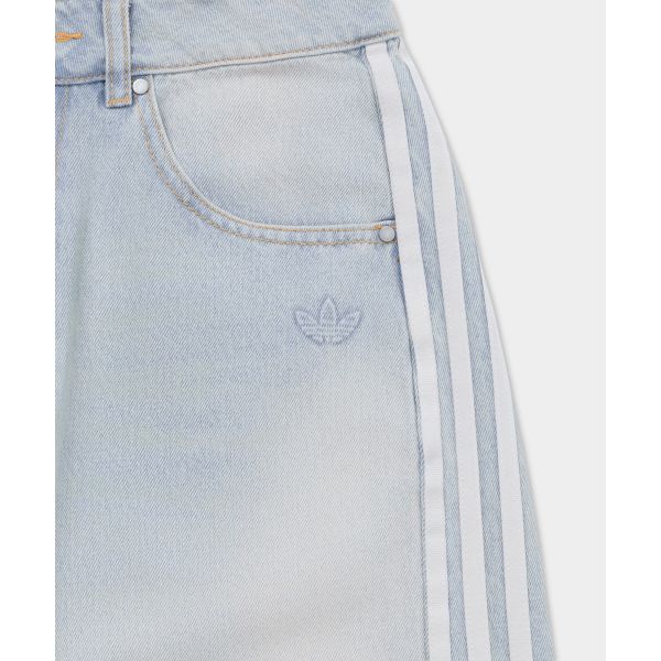 adidas Оригинальные джоггеры Adilenium с эффектом потертости Женские брюки Светло-синий деним KG0200