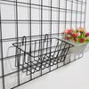 Hanging Grid Storage Rack Display Racks Panel Basket Multifunctional Storage Baskets For Bathroom Kitchen
