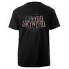 Lynyrd Skynyrd T-Shirt Stars and Stripes Rock Official New Black