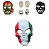 Spooky Plastic Skull Masks Perfect For Halloween Costumes And Celebratory Events