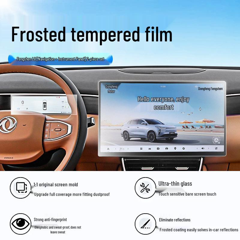 Защитная пленка для экрана навигации Dongfeng Fengshen L8