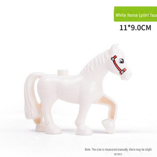 Аксессуары для животных из крупных частиц: Совместимые конструкторы Lego для детей от 3 лет и старше — детали для моделирования прерий, океана и джунглей