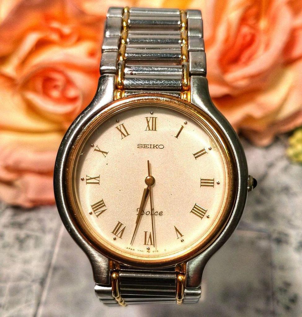 [USED] SEIKO Dolce Watch In Silver/Gold