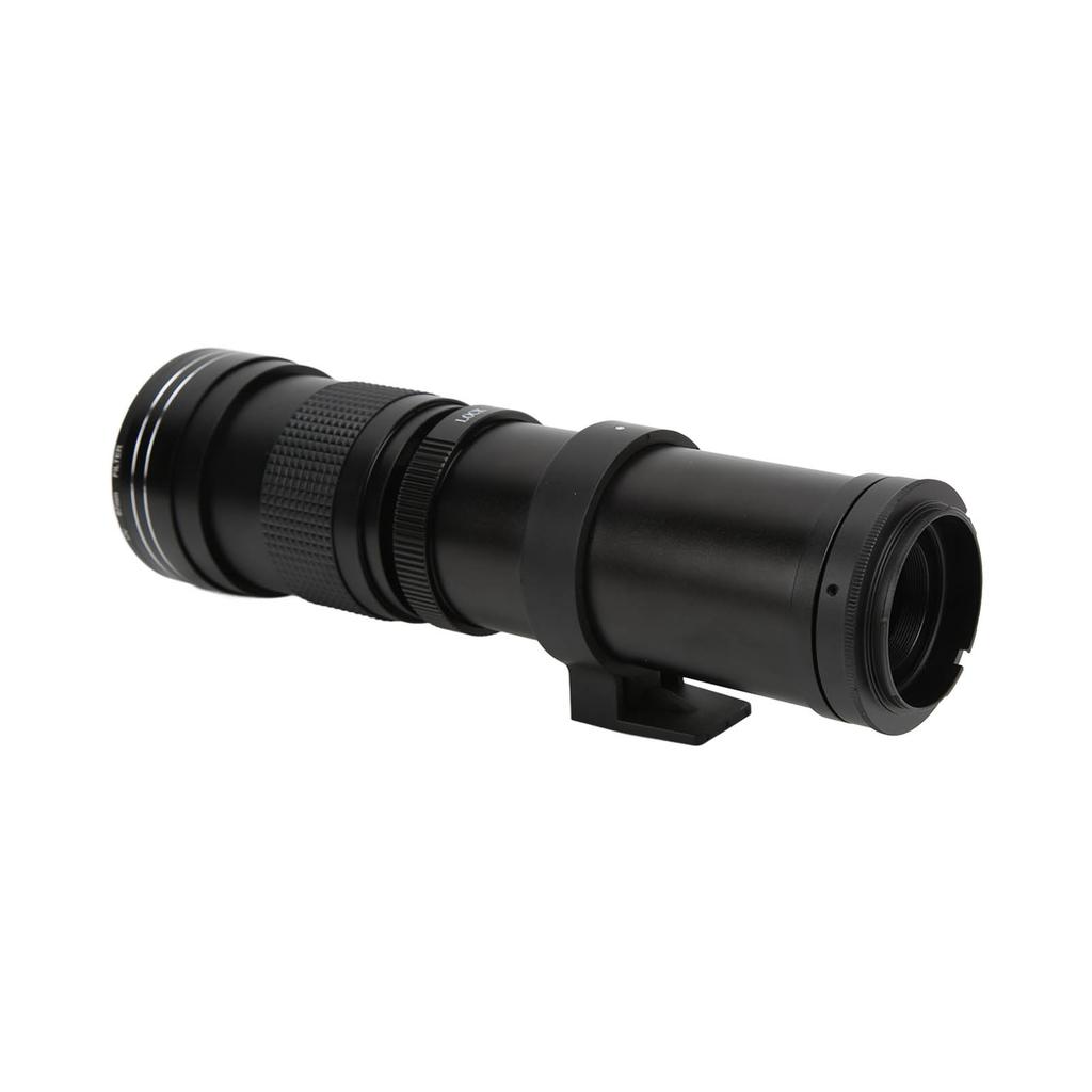 420‑800mm F8.3‑16 Manual Telephoto Camera Zoom Lens with Adapter Ring for AF Mount Cameras