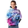 Children's Fashionable Printed Hooded Sweatshirt Casual Sportswear