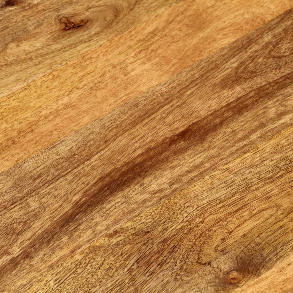 Vidaxl Blat Stołu, 110X50X2,5 Cm, Owalny, Lite Drewno Mango