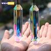 2 Pcs Sun Catcher Window Prism Pendant, Crystal Rainbow Manufacturing Garden Hanging Ornament, Home, Garden Art Decoration