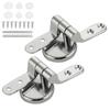 Stainless Steel Seat Hinge Flush Toilet Cover Mounting Connector Toilet Lid Hinge Mounting Fittings Replacement Parts