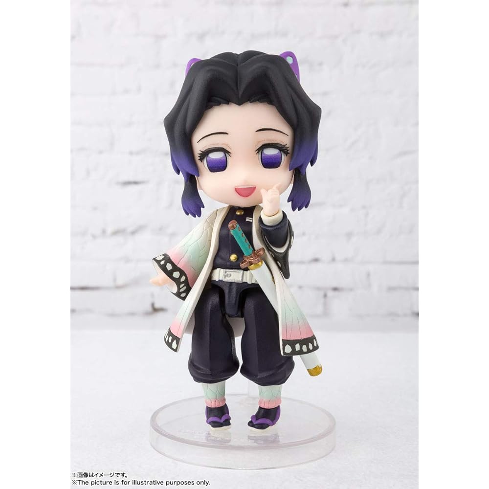 TAMASHII NATIONS Figuarts mini Клинок, рассекающий демонов Синобу Кочо 90 мм ПВХ АБС Окрашенная фигурка
