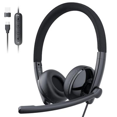 EMEET HS50 Noise с USB-подключением на 270 градусов, совместим с ручным отключением звука, ползунком громкости, веб-инструкцией на японском языке, 2-летней гарантией, в комплекте гарнитура, отмена,