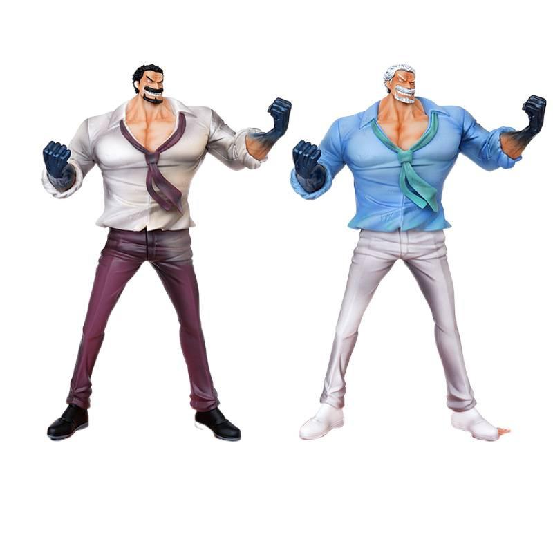 Фигурка героя Аниме ONE PIECE Капа, статуя Дедушки Луффи, статуэтка-украшение Вице-адмирала Капа