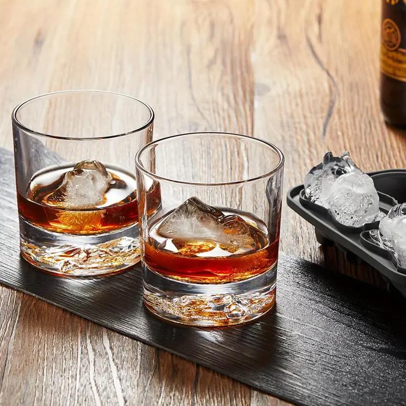 Kitchen Accessaries Animal Silicone Ice Grid Fadou Dog Ice Block Mold 4-grid Puppy Ice Grid Mold