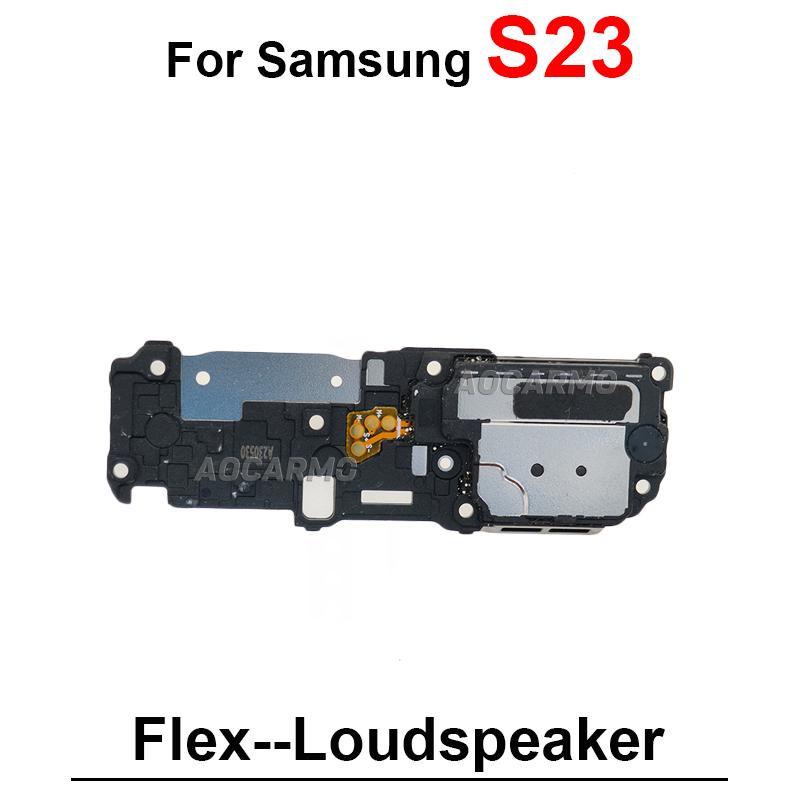 Для Samsung Galaxy S23 S24 Ultra S23U S25 S24+ Plus Динамик Вибратор Звуковой Сигнал Кольцо Динамик Уха Наушник Шлейф Замена