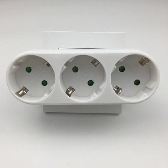 Адаптер розетки Вилки Преобразователь мощности Компактный Портативный 250 В/16 А Вход