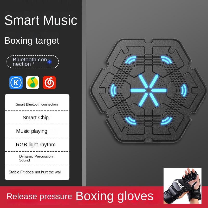 New Smart Boxing Machine Music Boxing Target Sports Fitness Boxing Trainer Home Exercise Boxing Wall Target