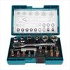 Makita Ratchet Bit Socket Set 21 Insertion & Contents Items, 6.35mm (1/4”) B-54081 [item]