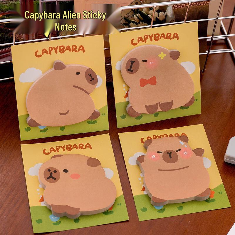 Capybara Alien Multifunctional Sticky Notes for Students