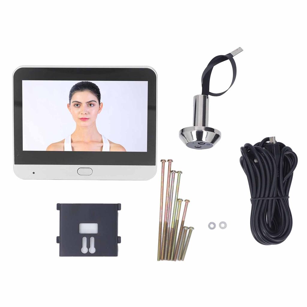 Беспроводной глазок с камерой 1080P 120 градусов, ночное видение, цифровой дверной глазок с