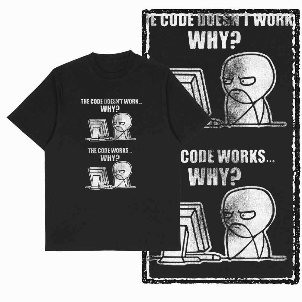 G71 Exclusive 100 Cotton Unisexs Big Size programmer coder Graphic Tshirt  Streetwear Cool Oneck Unisexs Tee Tshirt T shirt