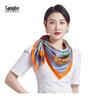 SANGBO 14 Momme Double-Sided Mulberry Silk Square Scarf