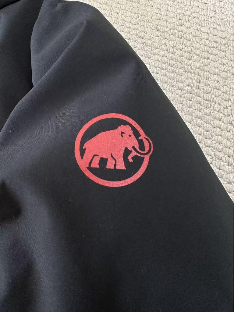 MAMMUT Clion Red Softshell Унисекс Ветрозащитная Водонепроницаемая Пуховая Куртка