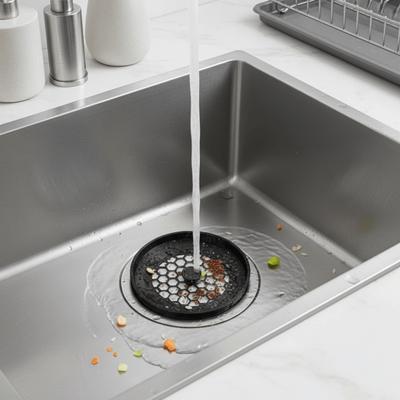 Перерабатываемые пластиковые заглушки для отверстий в корыте для воды, портативные компактные заглушки для отверстий в раковине, безопасный материал, два типа, инструмент для фильтрации, кухонная раковина