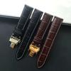 19mm 20mm 21mm Black Brown Genuine Calfskin Watchband For Longines Master Men L4 L2 Series Cowhide Leather Watch Strap Bracelet