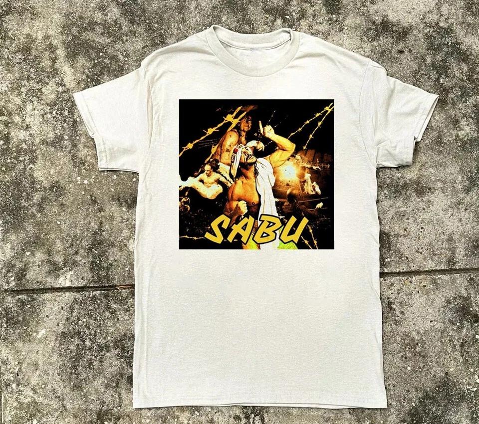 НОВЫЙ! Сабу Белый Хлопок Все размеры S-345XL Подарок Для Фанатов Футболка HRN186