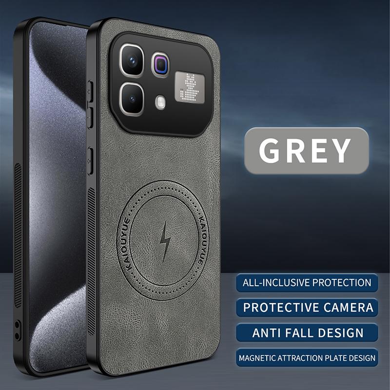 For Infinix Note 60 Pro G Case for Sheep Skin Magnetic Matte Cover for Infinix Note60 Anti-drop Bumper Shell