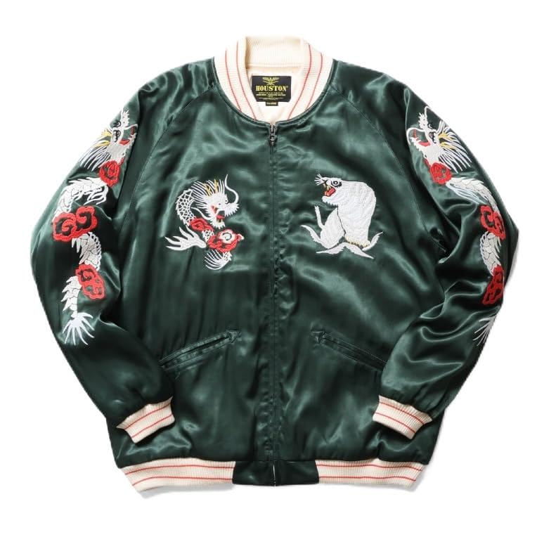 SOUVENIR JACKET 51400 GREEN [Houston] (DEVIL CATS)