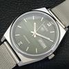 ВОССТАНОВЛЕННЫЕ ВИНТАЖНЫЕ МУЖСКИЕ ЧАСЫ SEIKO 5 AUTOMATIC JAPAN С ЗЕЛЕНЫМ ЦИФЕРБЛАТОМ a434687-2