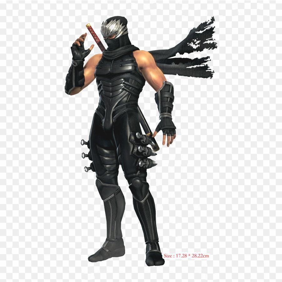 Dead Or Alive 5 Gaiden 3 Ryu Hayabusa Iron On Heat Transfer Printing Vinyl Patches Sticker for Clothes DIY Appliques Washable Patches