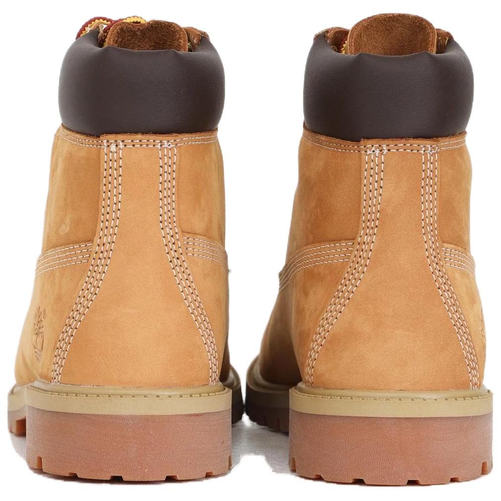 Timberland Премиальная кожа Водонепроницаемые Прочные Универсальные Удобные Короткие Уличные Ботинки Женские ботинки Желтый TB1129097131