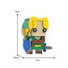 Buildmoc Zeldaing Wild Breath Link Череп Kid Kass Lynel Brickheadz Аниме Фигурки MOC Строительные блоки Игрушки для детей