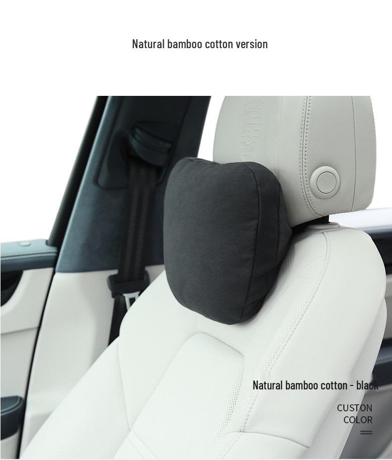 Mercedes-Benz, Maybach, BMW Car Neck and Headrest Support Pillows - Universal Cervical Spine Comfort