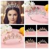 Rhinestone Queen Crown Baroque Vintage Bridal Tiara Halloween Party Wedding Hair Accessories  Party