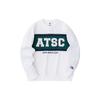 Anta Lifestyle Series Letter Round Neck Pullover Fleece Sweatshirt Men Sweatshirt Paper-White 152348706-1