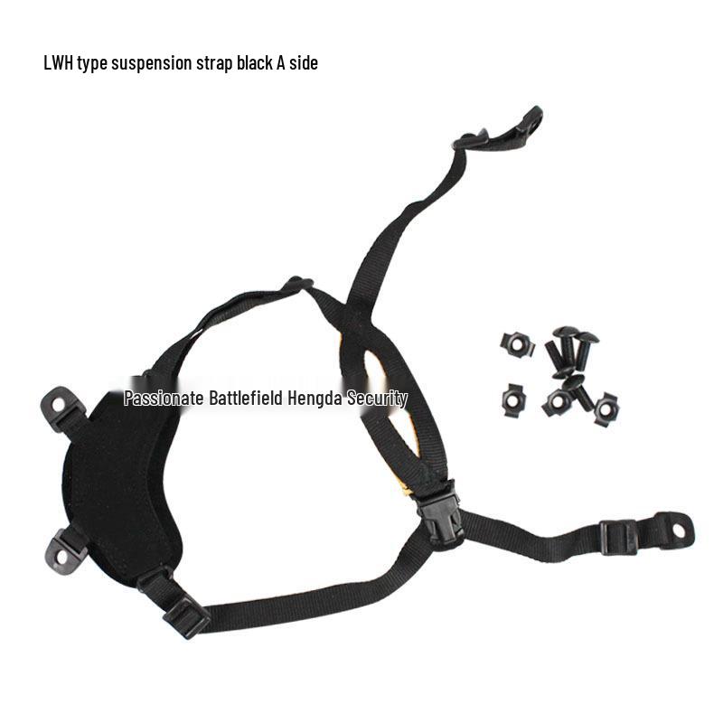 Tactical Helmet 4-Point Liner & Chin Strap for MICH/FAST Modifications