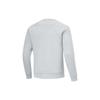 Li-Ning Мужская толстовка Fitness Series с круглым вырезом, однотонная, трикотажная, цвет Mist-Gray AWDU057-9