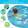 Детский круг для плавания с навесом, надувной устойчивый буй, съемная трубка для плавания на открытом воздухе, пляжный отдых под водой