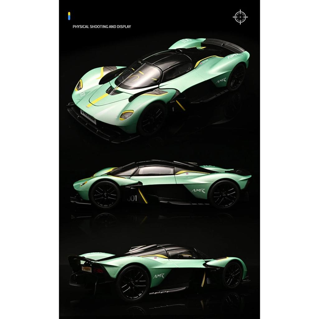 НОВЫЙ 1/18 Aston Martin Valkyrie Суперкар Сплав Автомобиль Литые Модели и Игрушечные Транспортные Средства Модель Автомобиля Миниатюрная Масштабная Модель Автомобиля для Детей