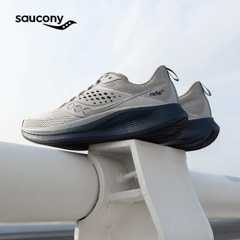 SAUCONY Ride 17 Dove Navy Men Sneakers Grey S20924-242