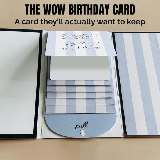 Книга-держатель для подарочных карт на Рождество Ручной работы Водопад Праздничный конверт для подарочных карт Буклет DIY Рождественские подарки Открытки с конвертами Подарок для семьи