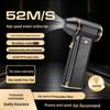 High-Speed 130,000 RPM Handheld Mini Fan & Portable Vacuum Cleaner with Brushless Motor