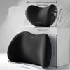Ergonomic memory foam car seat cushion - suitable for all seasons comfort car headrest - lumbar cushion or headrest or set