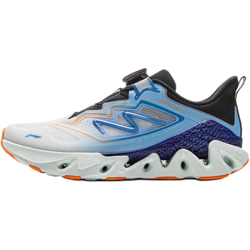 Детские кроссовки для бега Li Ning Light Chase 2 Удобные Универсальные Дышащие Низкие Детские кроссовки Синие YKFV088-7