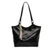 Korean version of fashion high-end texture large-capacity tote bag women's 2025 spring and summer new versatile commuting shoulder bag