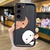 Милый чехол для пары BUBU DUDU для Samsung Galaxy Case S24 S23 S22 S21 Ultra Plus A55 A54 A53 A52 A35 A25 A15 A14 5G Телефон Y2k Обложка