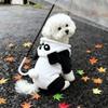 Зимняя одежда для собак с принтом Панда, теплая одежда для маленьких собак, корги, тедди, бишон, кошек. Доступны разные размеры и цвета.