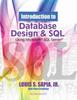 Книга Introduction To Database Design and SQL